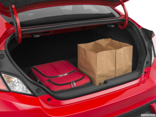 2020 honda civic cargo area with stuff