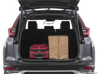 2020 honda cr-v-hybrid cargo area with stuff