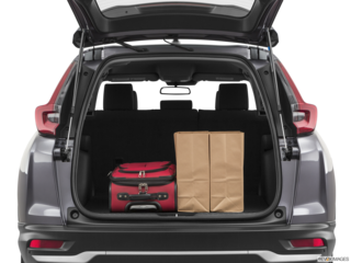 2020 honda cr-v cargo area with stuff