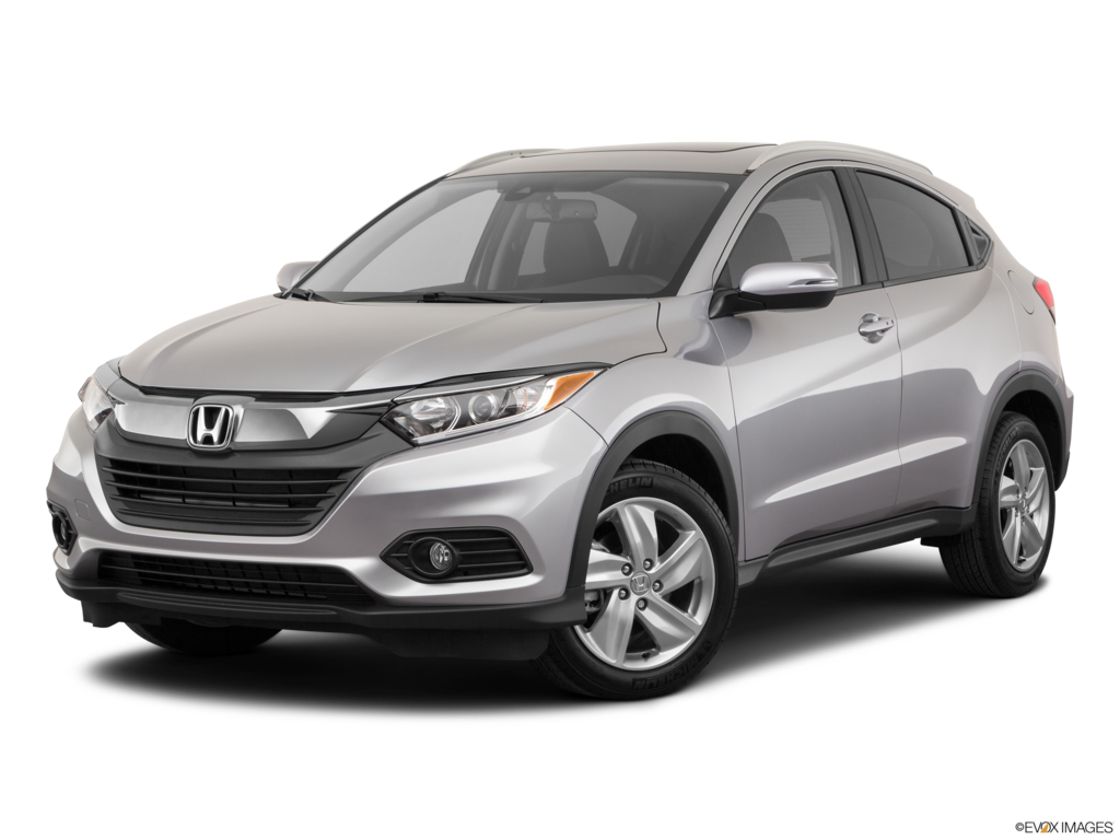2020 honda hr-v angled front