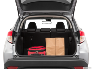 2020 honda hr-v cargo area with stuff