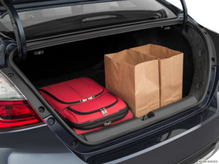 2020 honda insight cargo area with stuff