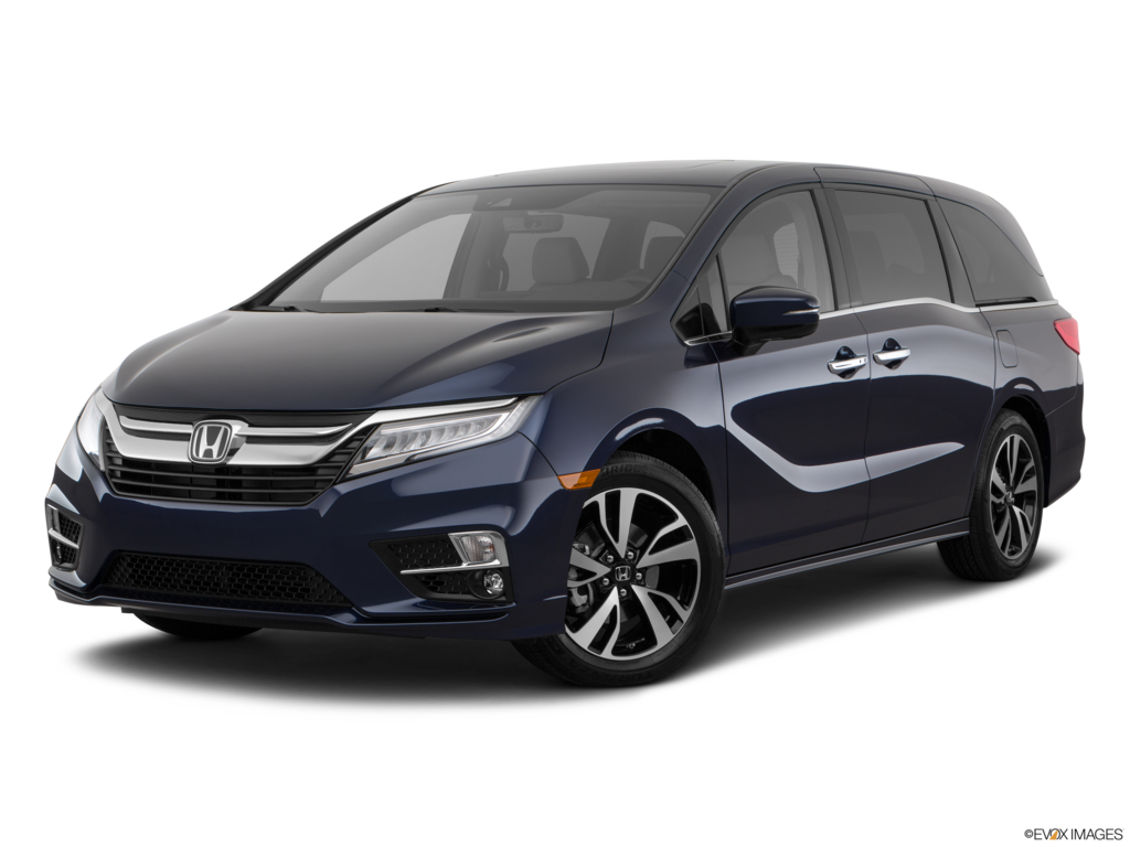 2020 honda odyssey angled front