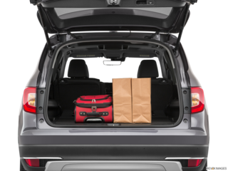 2020 honda pilot cargo area with stuff