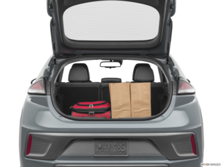 2020 hyundai ioniq-electric cargo area with stuff