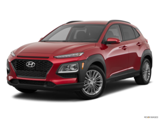 2020 hyundai kona angled front