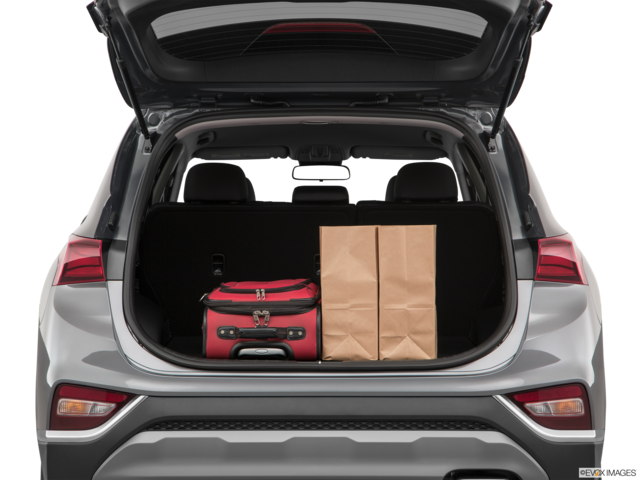 2020 hyundai santa-fe cargo area with stuff