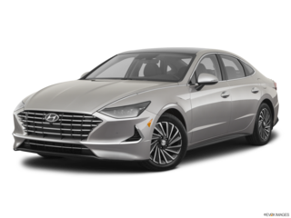 2020 hyundai sonata-hybrid angled front