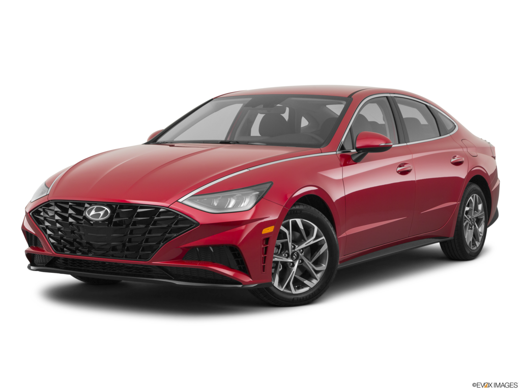 2020 hyundai sonata angled front