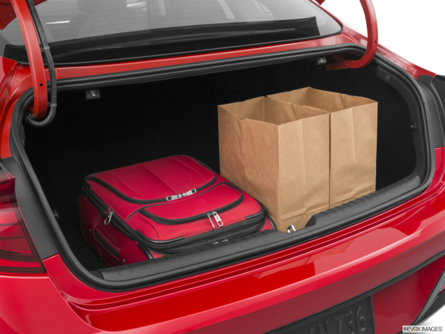 2020 hyundai sonata cargo area with stuff