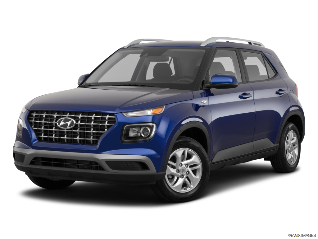2020 hyundai venue angled front