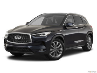 2020 infiniti qx50 angled front