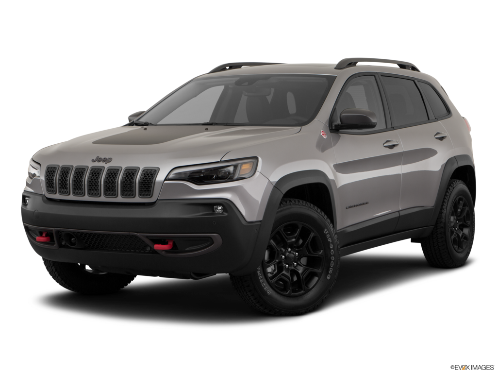 2020 jeep cherokee angled front