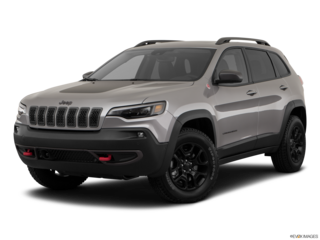 2020 jeep cherokee angled front