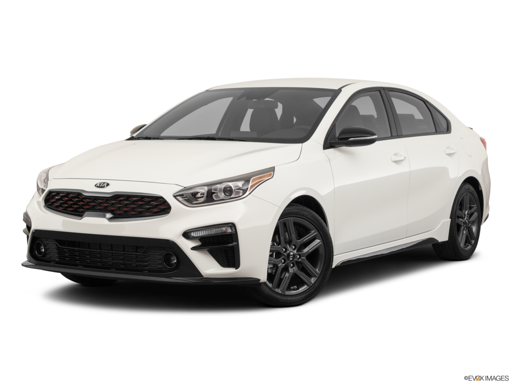 2020 kia forte angled front