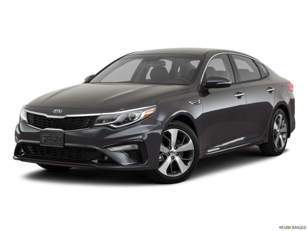 2020 kia optima angled front