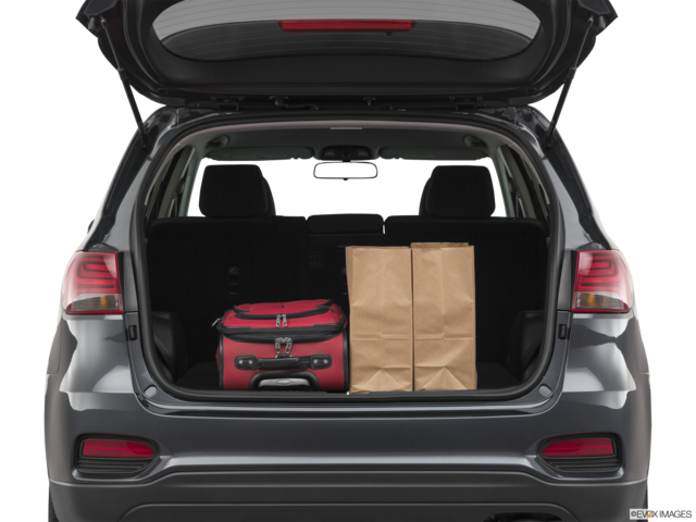 2020 kia sorento cargo area with stuff