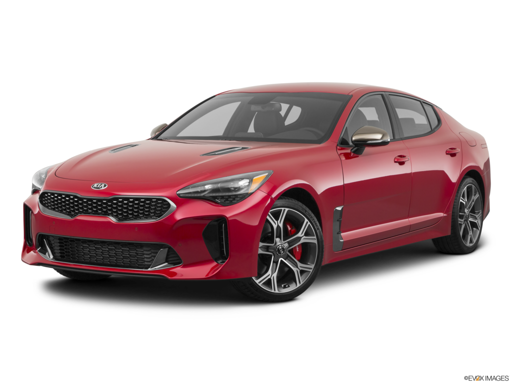 2020 kia stinger angled front