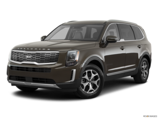 2020 kia telluride angled front