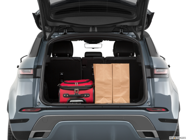 2020 land-rover range-rover-evoque cargo area with stuff