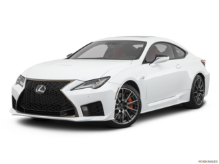 2020 lexus rc-f angled front