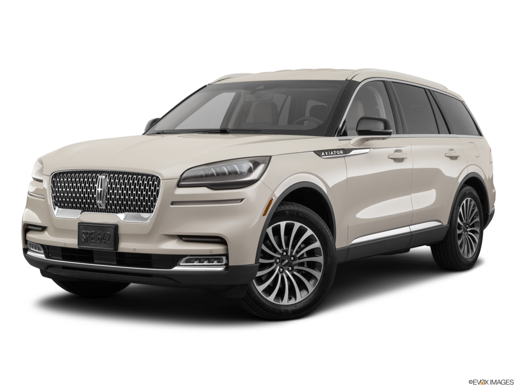 2020 lincoln aviator angled front