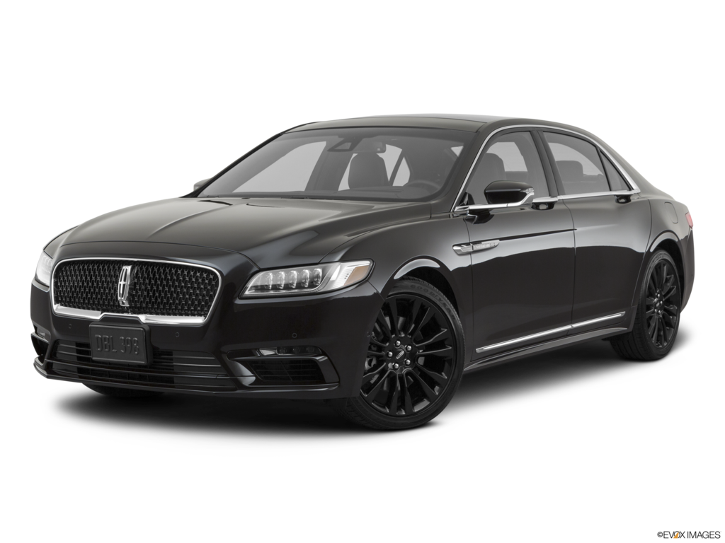 2020 lincoln continental angled front