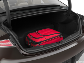 2020 lincoln mkz-hybrid cargo area with stuff
