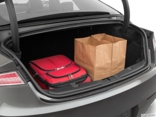 2020 lincoln mkz cargo area with stuff