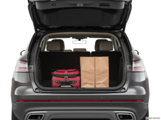 2020 lincoln nautilus cargo area with stuff