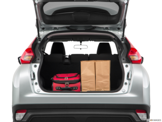 2020 mitsubishi eclipse-cross cargo area with stuff