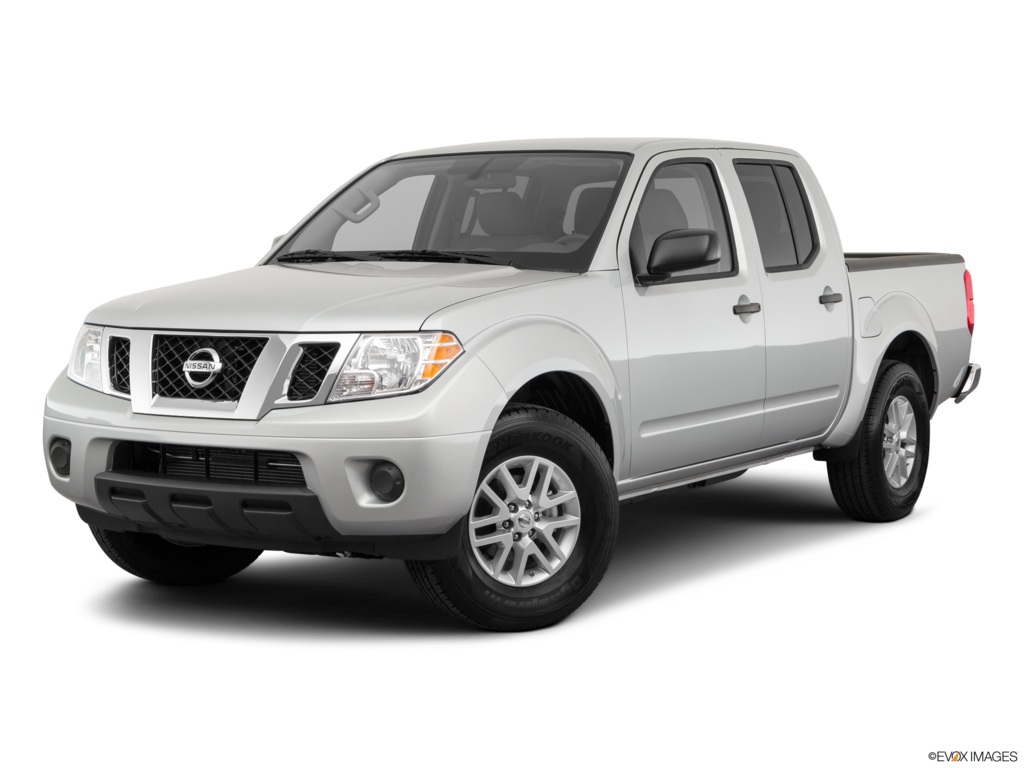 2020 nissan frontier angled front