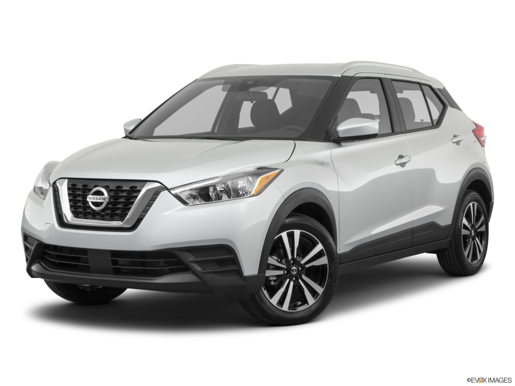 2020 nissan kicks angled front