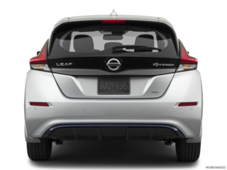 2020 nissan leaf back