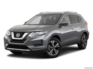 2020 nissan rogue angled front