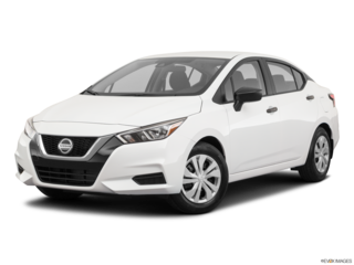 2020 nissan versa angled front