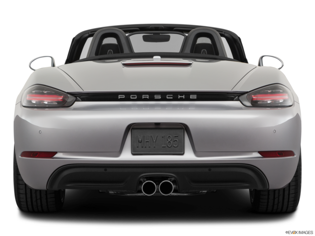 2020 porsche 718-boxster back