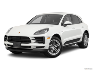 2020 porsche macan angled front