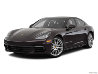 2020 porsche panamera angled front