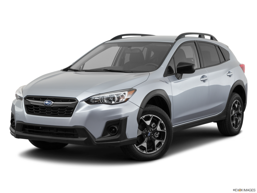 2020 subaru crosstrek angled front