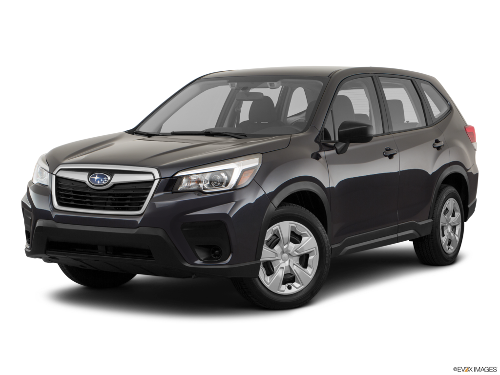 2020 subaru forester angled front