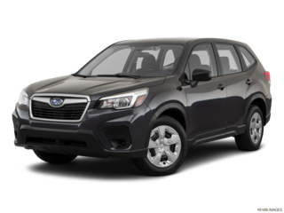 2020 subaru forester angled front