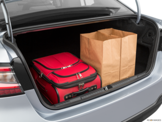 2020 subaru legacy cargo area with stuff