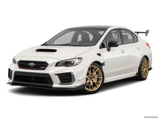 2020 subaru wrx angled front