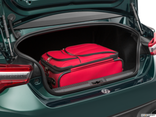 2020 toyota 86 cargo area with stuff