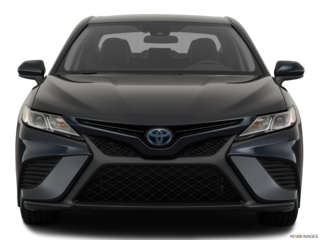 2020 toyota camry-hybrid front