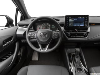 2020 toyota corolla-hatchback dashboard