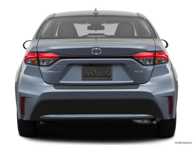 2020 toyota corolla back
