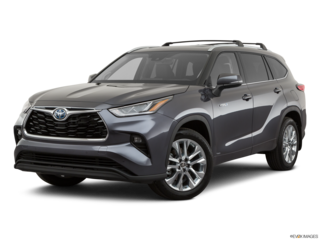 2020 toyota highlander-hybrid angled front