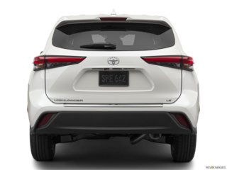 2020 toyota highlander back